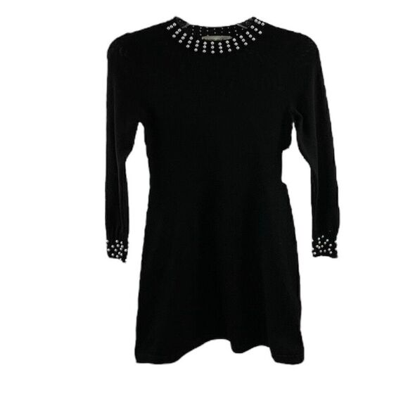 Poppies and Roses NWT Black Embellished Dress Size M - Picture 1 of 4